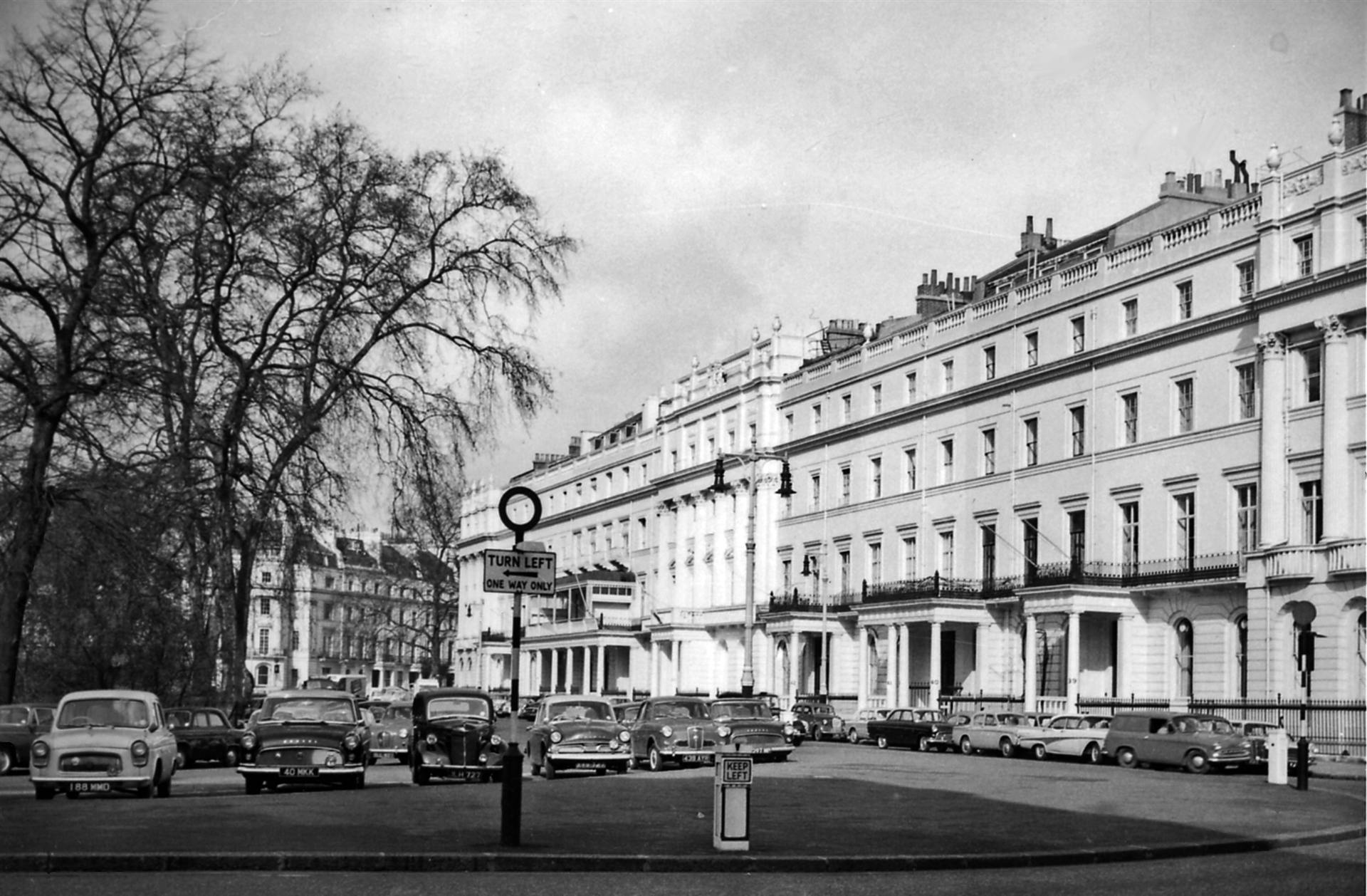 Belgrave Square, archival photograph